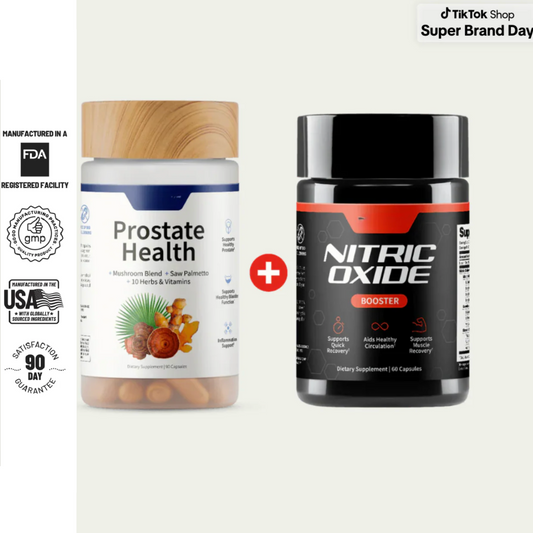 Prostate Health Supplement + FREE Nitric Oxide Booster